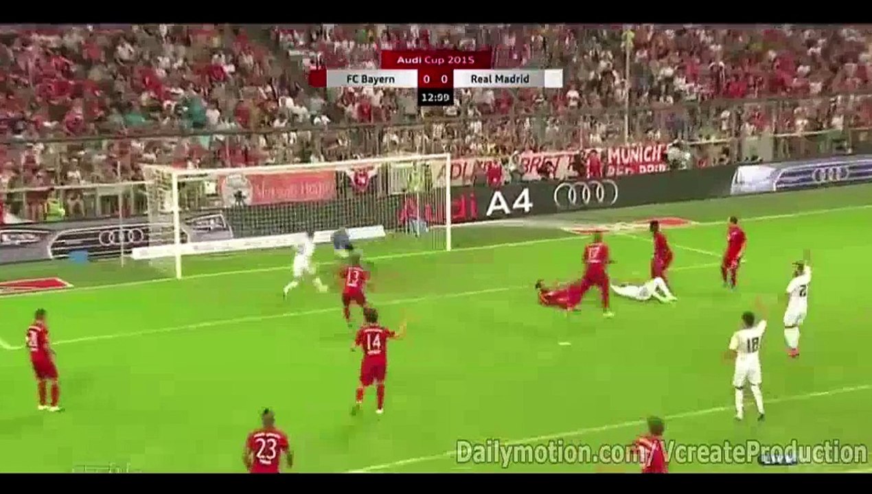 [ENGLISH]FC Bayern München VS Real Madrid 1-0 | All Goals and Highlights HD |Audi Cup FINAL 06-08-2015