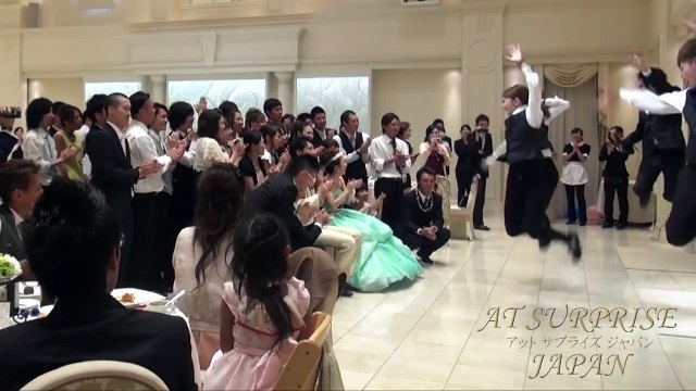 フラッシュモブ サプライズ 結婚式 One Direction What Makes You Beautiful 披露宴 Flash Mob 余興 二次会