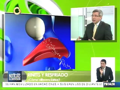 Rinitis alérgica produce falta de olfato y afecta la mucosa nasal