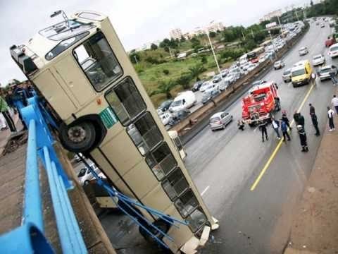 Crazy Bus Drivers - Bus Crashes and Fails Compilation August 2015 [HD Video]