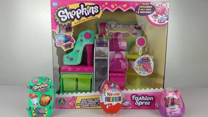 Toys - Surprise Eggs Shopkins Fashion Spree Shoe Dazzle Playset