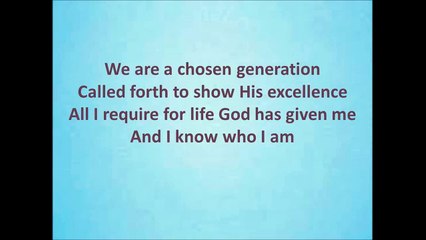 I Know Who I Am Lyrics