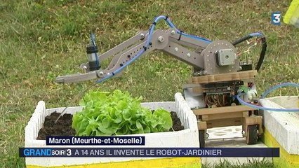 "Google science fair" : le robot-jardinier d'un jeune Français sélectionné en finale