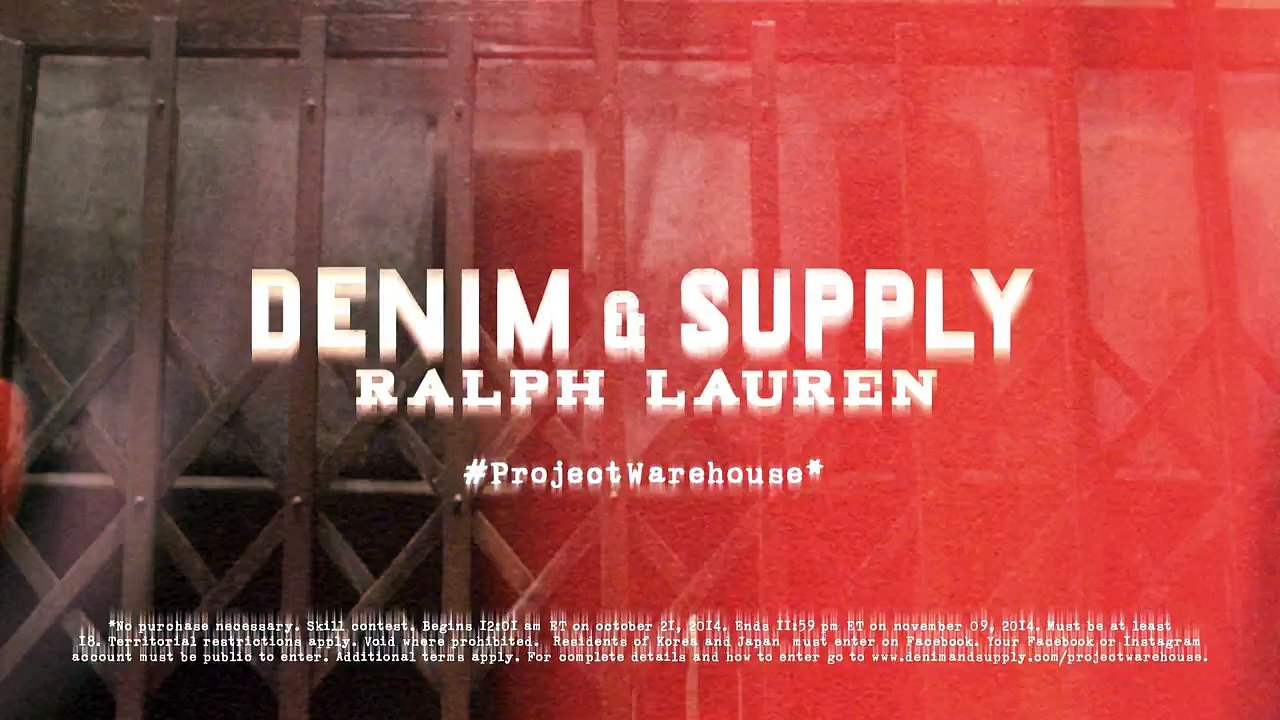 Denim & Supply Ralph Lauren Presents: Arran Gregory for Project Warehouse