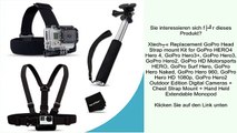 Xtech® Replacement GoPro Head Strap mount Kit for GoPro HERO4 Hero 4, GoPro Hero3 , GoPro H