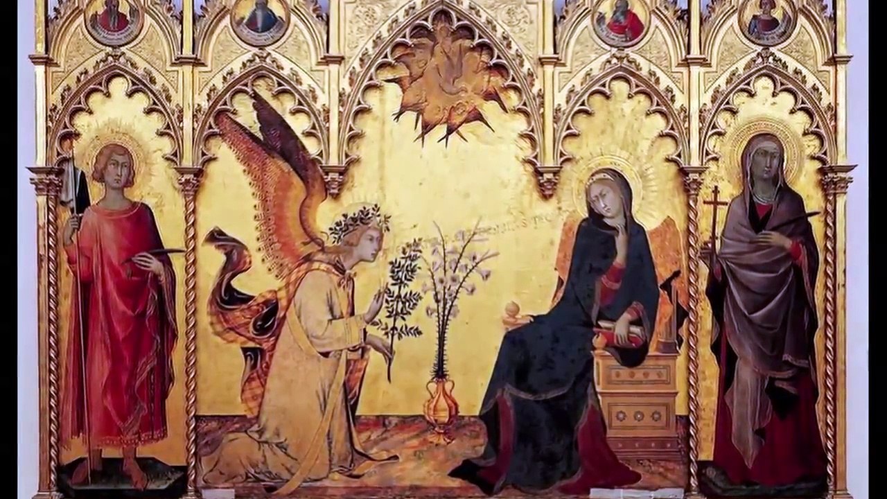 L'Annunciazione - Simone Martini (Uffizi)