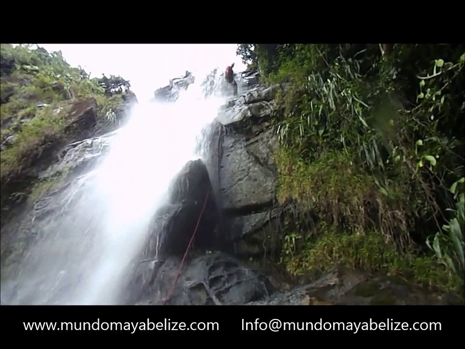 Waterfalls Rappelling Belize-Mundo Maya Jungle Tours Belize