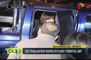 VMT: dos trabajadores fallecieron en planta de 'Cementos Lima'