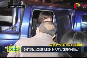 VMT: dos trabajadores fallecieron en planta de 'Cementos Lima'