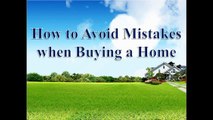 Raul sanchez de varona - How to Avoid Mistakes when Buying a Home