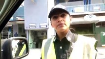 Agentes de tránsito amenazan con multar a conductores