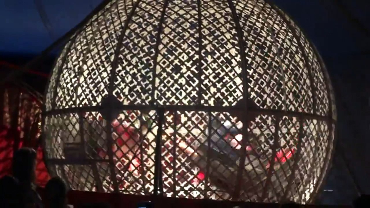 Globo da morte circo de Soleil