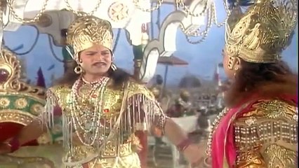 0644 KRISHNA STORY -- BHAGWAT GITA -- ARJUN ARGUES AND KRISHNA TRIES TO CONVINCE