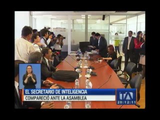 El Secretario de Inteligencia comparece ante Comisión de Soberanía de la Asamblea