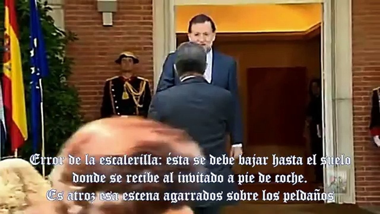 Errores de protocolo, recepción a pie de escalera, precedencia de primeras damas