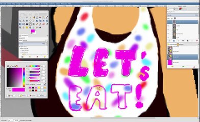 FNAF - Chica (Human) - SpeedPaint