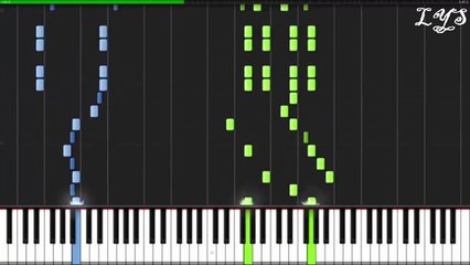 L's Theme - Death Note [Piano Tutorial] (Synthesia)