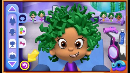Nick jr Bubble Guppies Good Hair Day Cartoon Animation Game Play Walkthrough