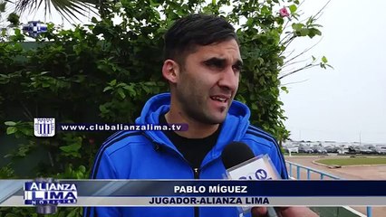 Alianza Lima: Pablo Míguez reveló qué le hace falta para campeonar (VIDEO)