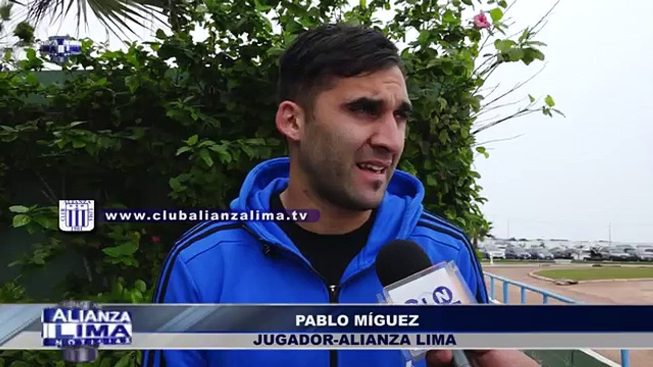 Alianza Lima: Pablo Míguez reveló qué le hace falta para campeonar (VIDEO)