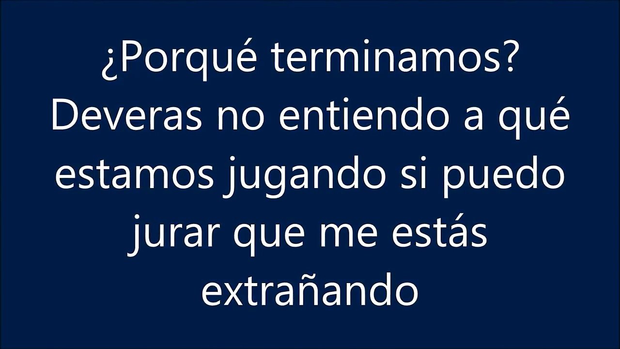 Karaoke porqué terminamos/ Gerardo Ortiz