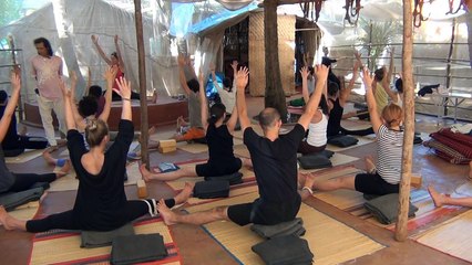 Learn Iyengar Yoga in Arambol Goa with Sharat Arora