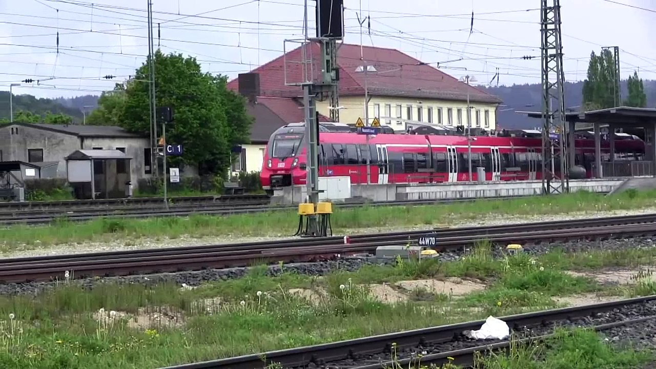 Neumarkt (Oberpfalz) 12.05.2013 u.a. mit agilis und Güterzügen
