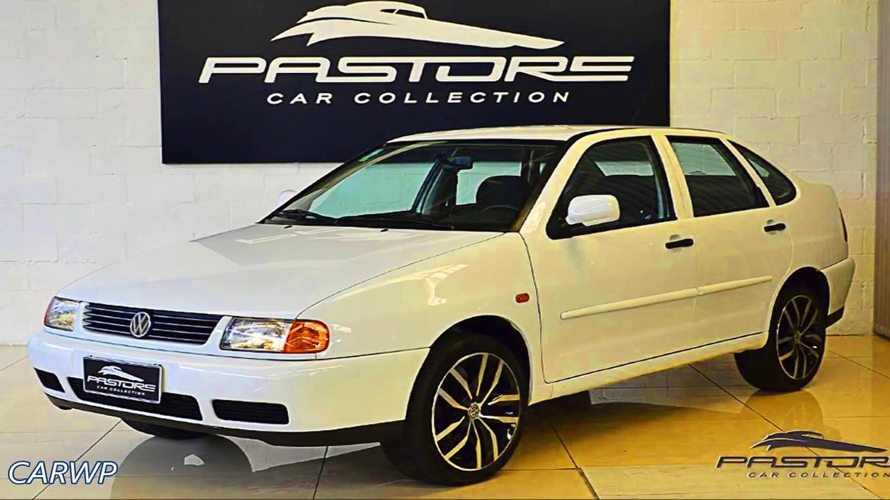 PASTORE R$ 19.900 Volkswagen Polo Classic 1.8 Mi 1999 aro 17 MT5 FWD 97 cv 15,5 mkgf 180 kmh 0-100 kmh 11,5 s