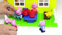 Peppa Pig Cartoons: Playground Railway Ride & Train Construction! Kid's Cartoons Animations