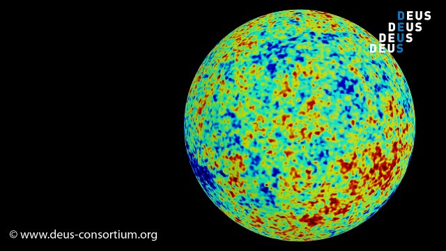 DEUS Full Universe Run - 3D dark matter distribution in redshift space