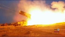 Tropas iraquianas lança foguetes contra posições do Estado Islâmico