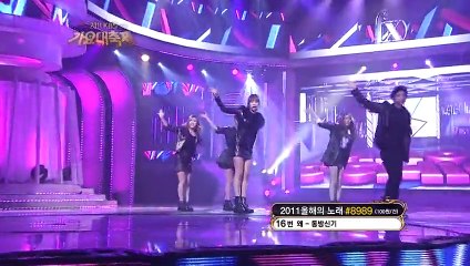에프 엑스_Pinocchio (Danger)_Special Stage 2011.12.30_2011 KBS Song Festival