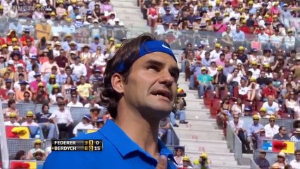 Roger Federer vs Tomas Berdych - Madrid Masters 2012 Final (HD)