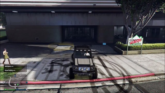 GTA 5 ONLINE garage glitch invisible player ghost chopper