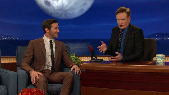 Armie Hammer's Russian Massa Video Accent - CONAN on TBS