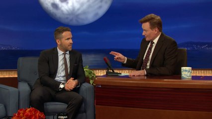 Ryan Reynolds On How -Deadpool- Became A Reality - CONAN on TBS