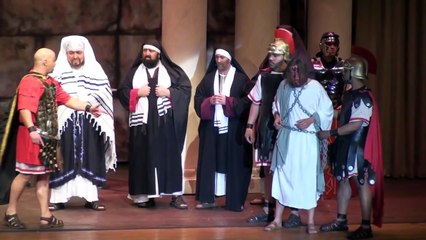 Passion Play 2009 - Jesus Brought Before Pilate - Edited - HD
