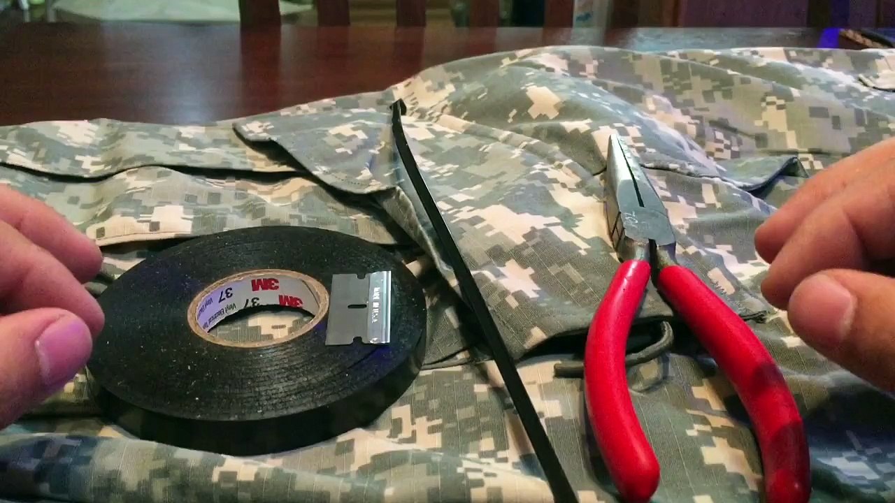 DIY Military boot blousers built in pants for free