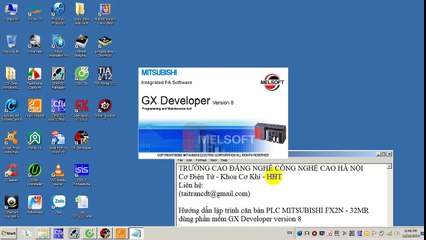 Hướng dẫn Lập trình PLC MITSUBISHI cơ bản