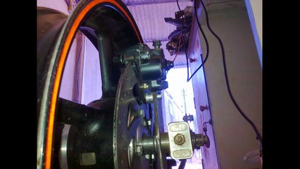 YAMAHA FZ 16 rear disc brake