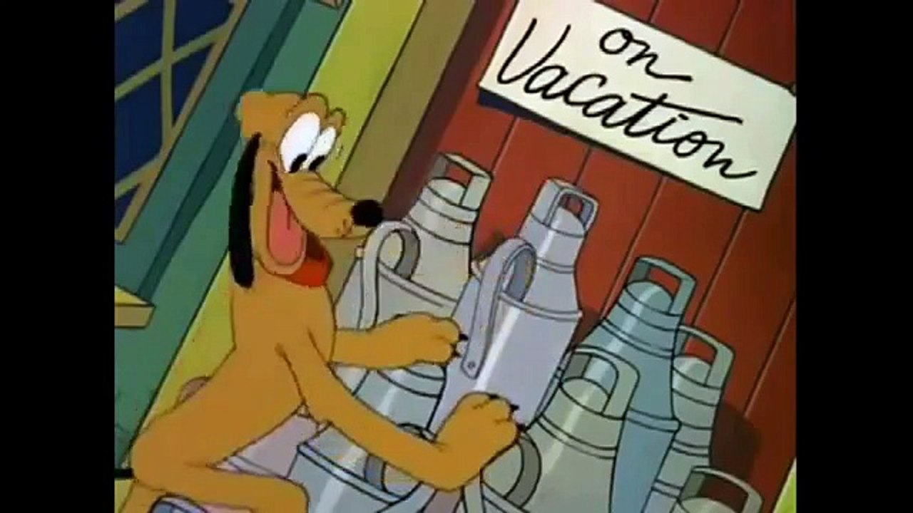 In Dutch - Pluto cartoon.
