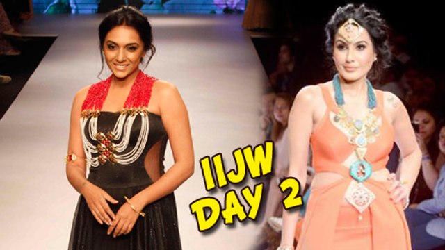 Shweta Salve, Kamya Punjabi, Anuj Sachdeva Walk the Ramp for IIJW 2015