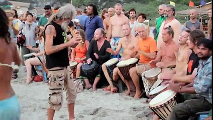 Plage de Goa en Inde