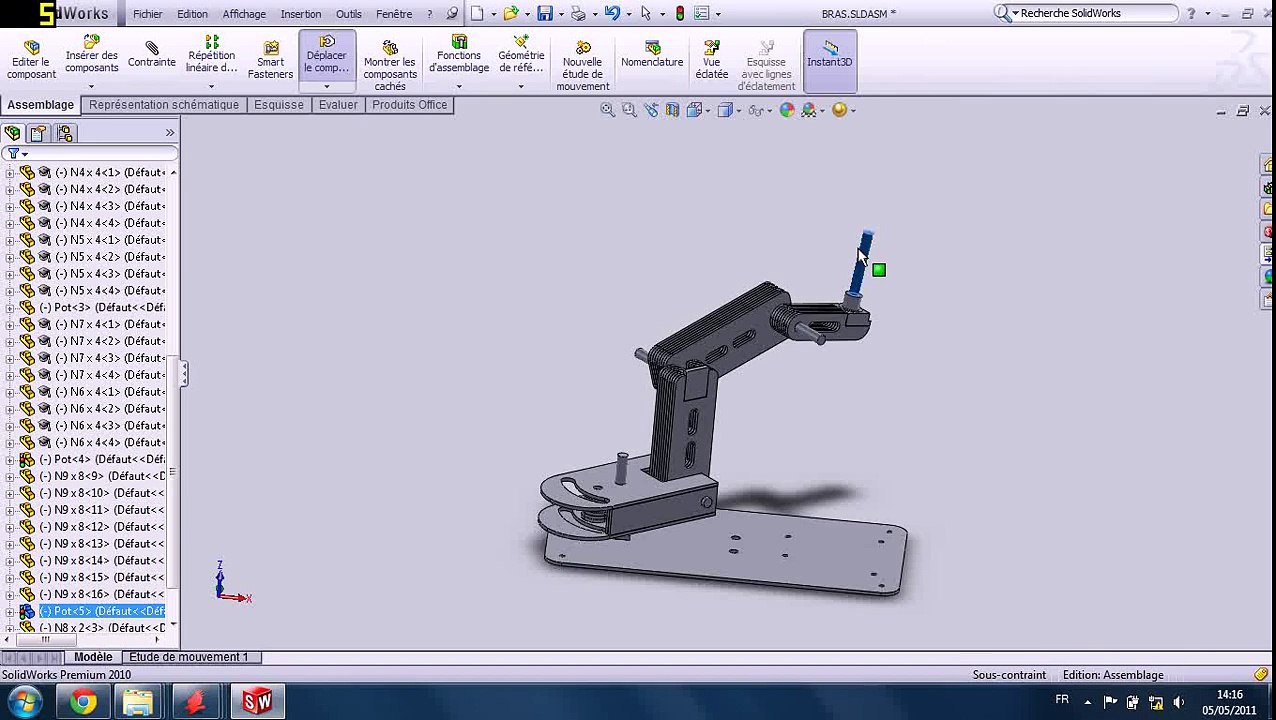 Robot Arm SolidWorks