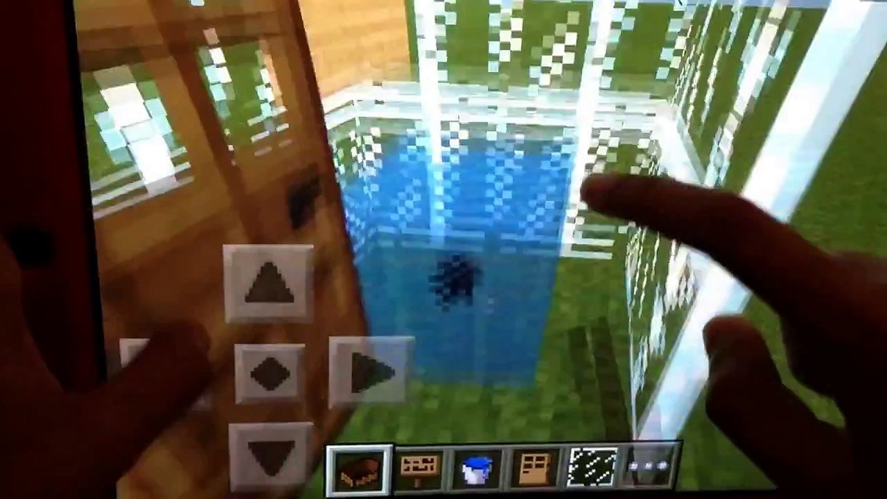 MINECRAFT PE! ~ Boat elevators! (No mods)