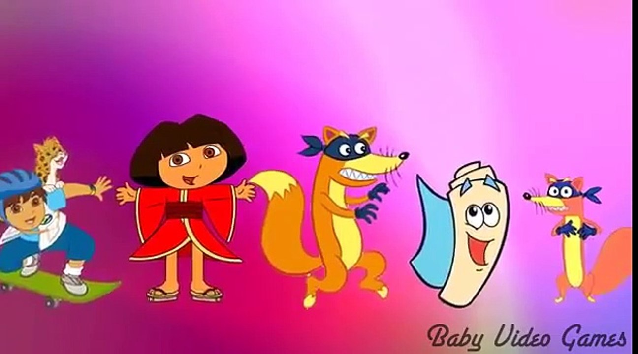 Finger Family Nursery Rhymes Dora The Explorer for Children Preschool Songs
