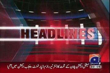 Aaj Shahzeb Khanzada Kay Sath's Headlines (06-08-2015)