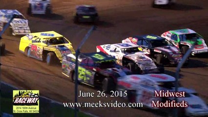 June 26, 2015 Midwest Modifieds St. Croix Valley Raceway