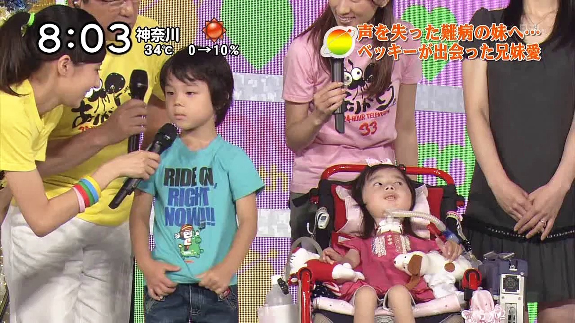 ⁣Handicapped Japanese Kids sing Ghibli songs w/ AKB48 + Morning Musume HD