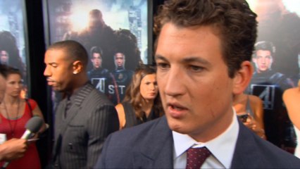 Fantastic Four New York Premiere: Miles Teller On The Red Carpet